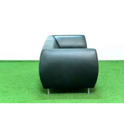 ??ZGAN! zwarte saddle leren Gelderland Focus design bank