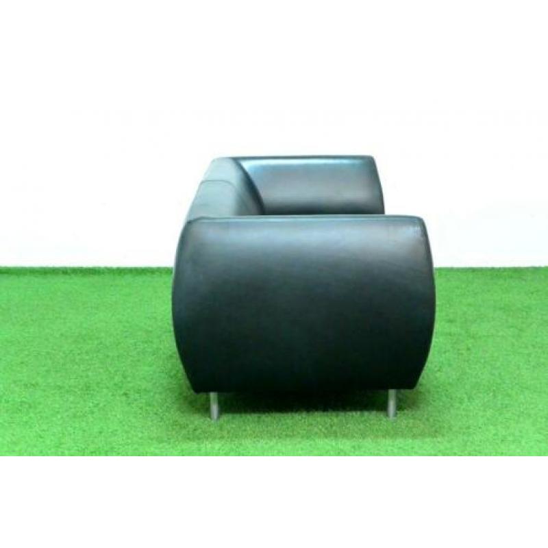 ??ZGAN! zwarte saddle leren Gelderland Focus design bank