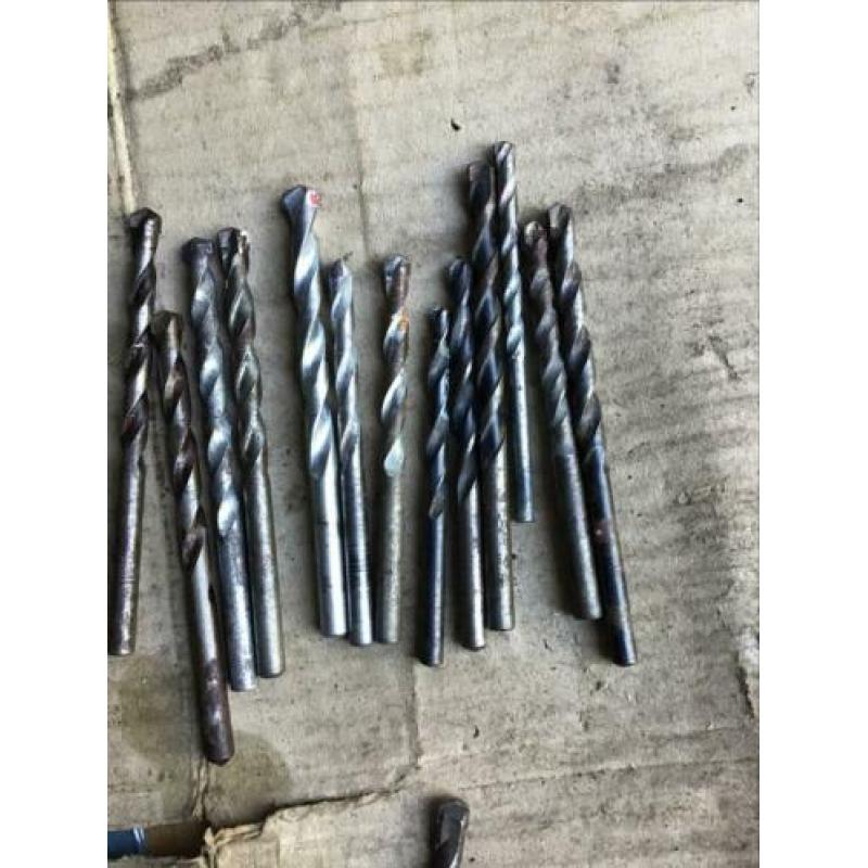 Steen boren/ 20mm/ 15mm / 12;mm 8mm/