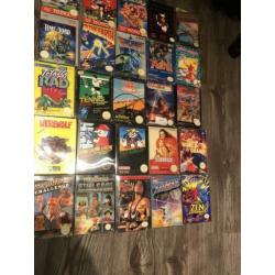 Nintendo nes collectie titels T - Z