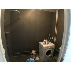 Ruime kamer in een gerenoveerd appartement.