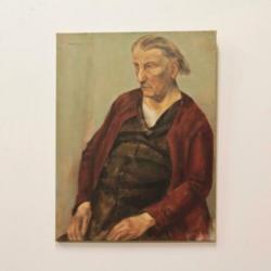 Decoratief antiek vintage schilderij portret mancave