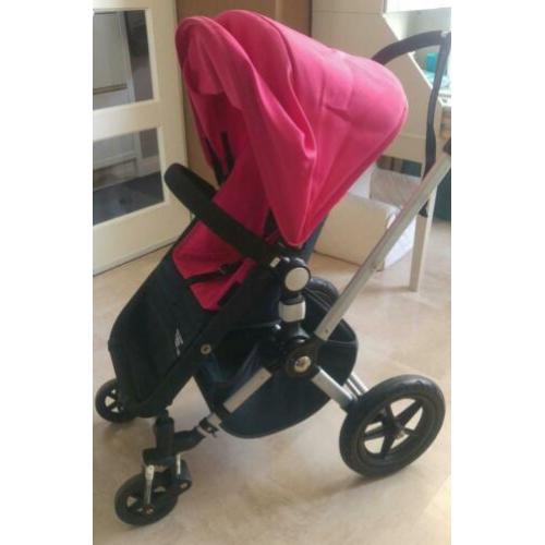 Bugaboo fuchsia denim