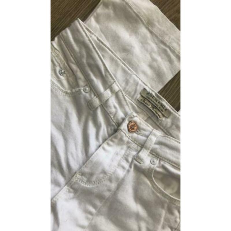 Scotch r belle denim broek wit maat 10 140