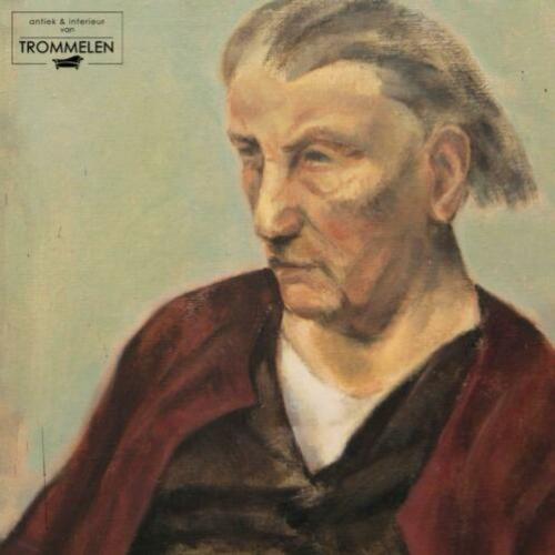 Decoratief antiek vintage schilderij portret mancave