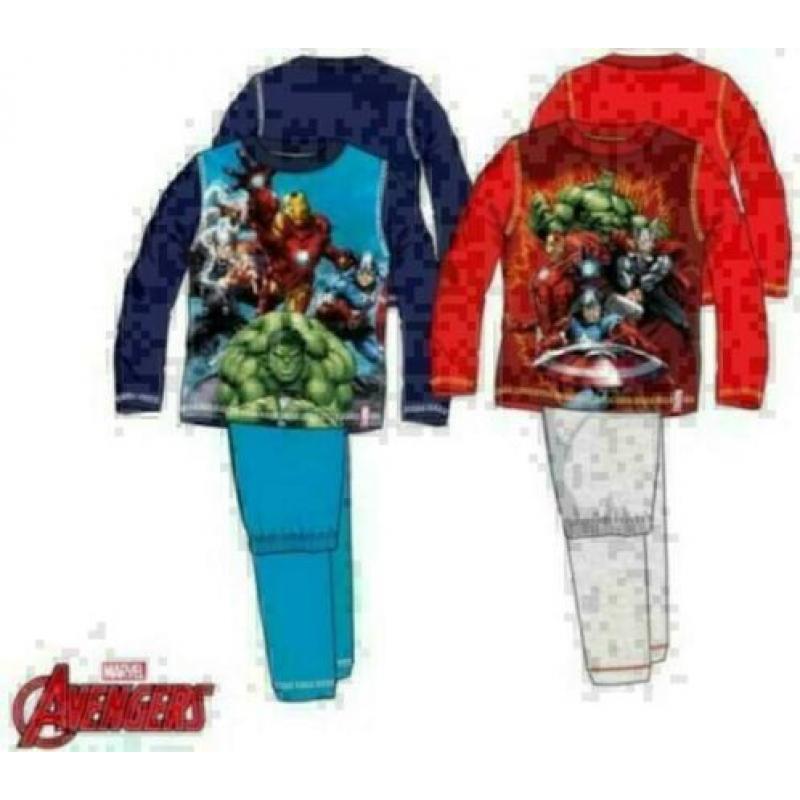 Avengers Pyjama - Maat 104 t/m 140 - Diverse Uitvoeringen