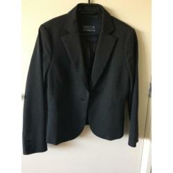 Jasje Blazer Vanilia maat 42 zwart