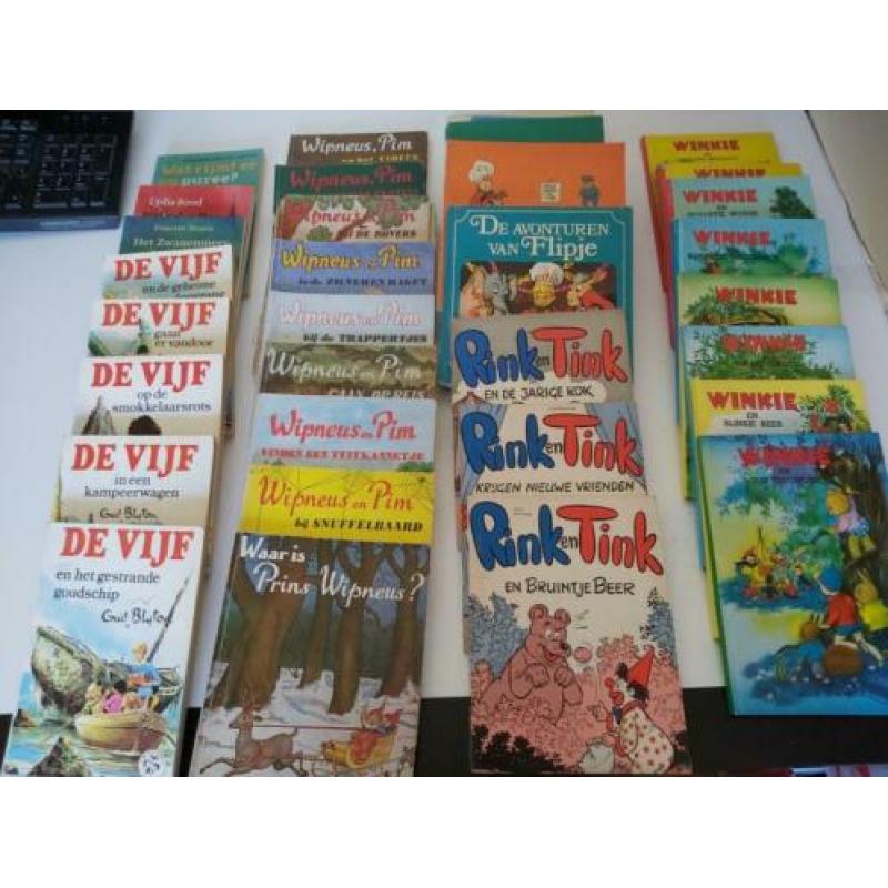 Pakket 28 kinderboeken . Wipneus en Pim . Winkie