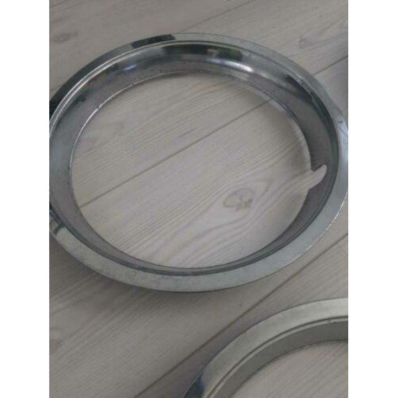Chroomen wiel ringen