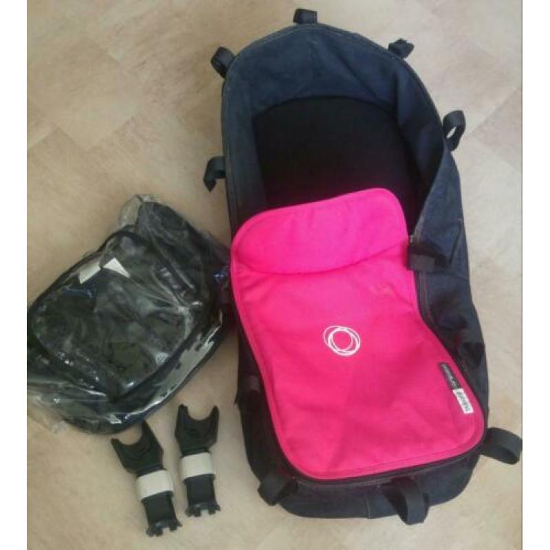 Bugaboo fuchsia denim