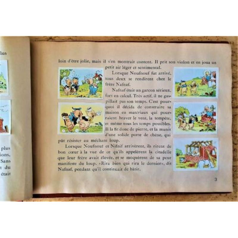 Disney: Album De Beukelaer; les 3 petis cochons - jaren 40