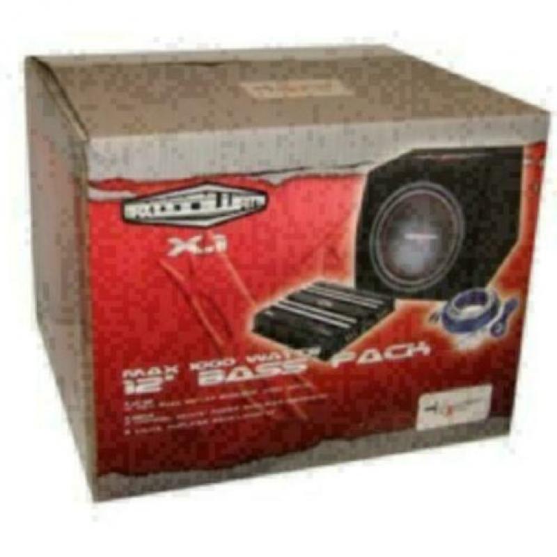 Subwoofer pakket complete set