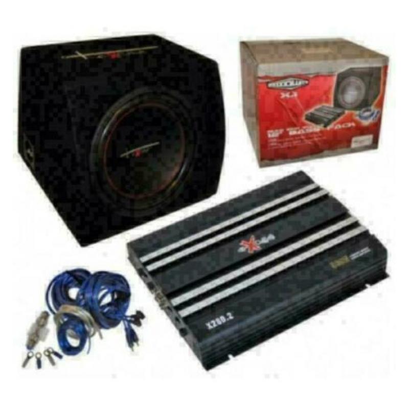 Subwoofer pakket complete set