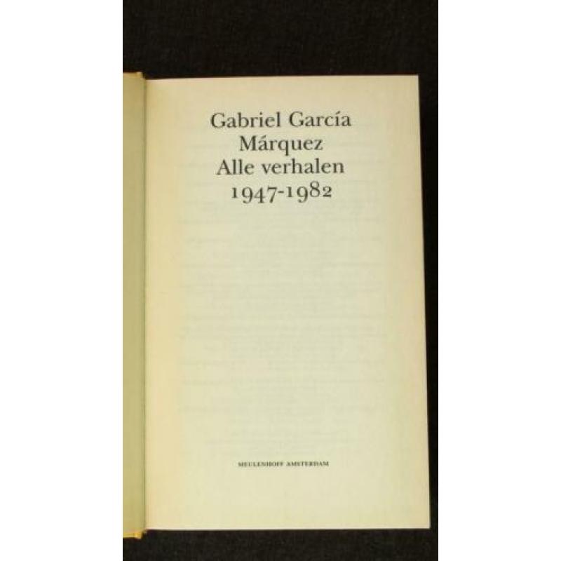 Gabriel García Márquez alle Verhallen