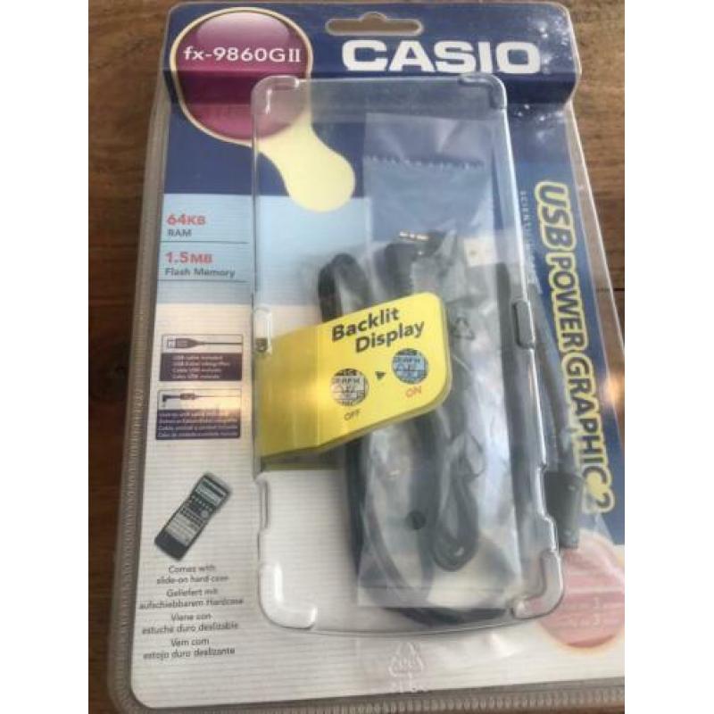 Casio fx-9860GII Grafische rekenmachine