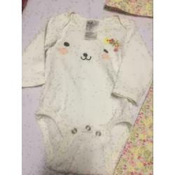 Gaaf baby setje, maat: 62/68