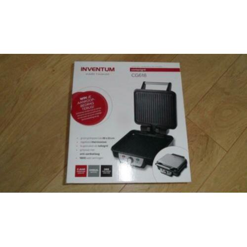 Nieuw in doos inventm gril plaat (25 euro)