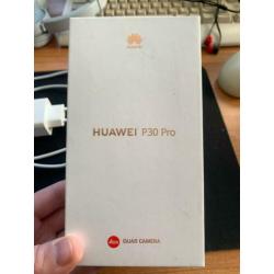 Huawei p30 pro zwart met Huawei GT smartwatch