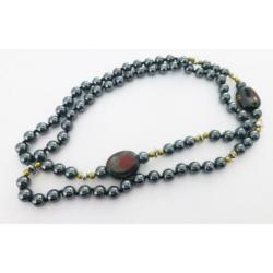 Prachtige hematiet ketting