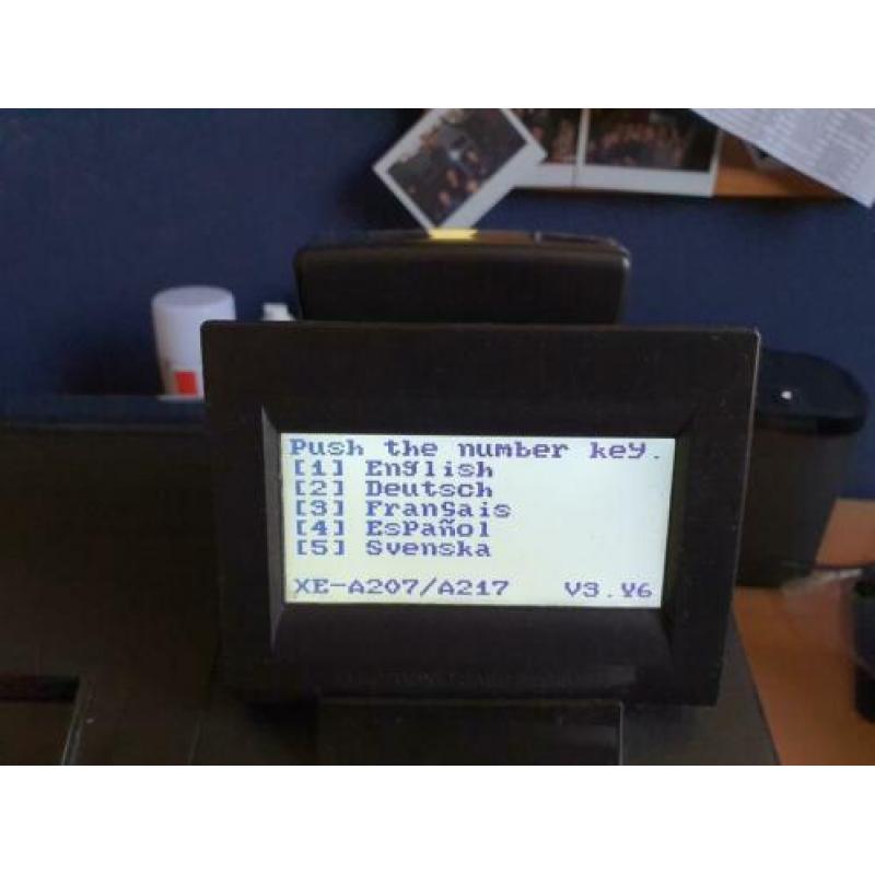 Sharp XE-A207B Kassa