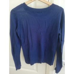 MEXX blauwe trui maat s