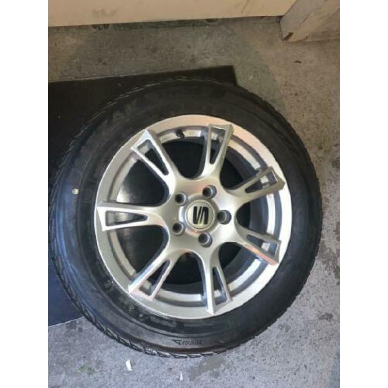 Seat leon bandenset inclusief velgen4stuks