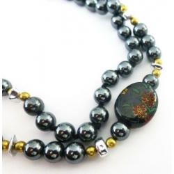 Prachtige hematiet ketting