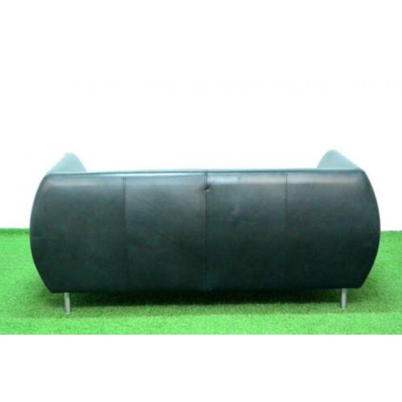 ??ZGAN! zwarte saddle leren Gelderland Focus design bank
