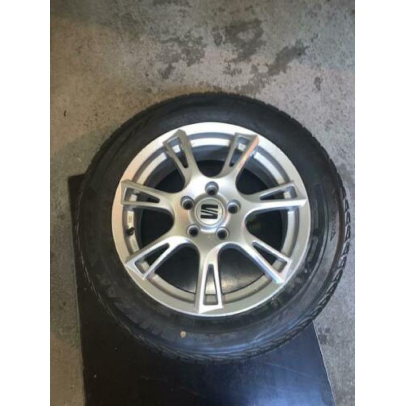 Seat leon bandenset inclusief velgen4stuks