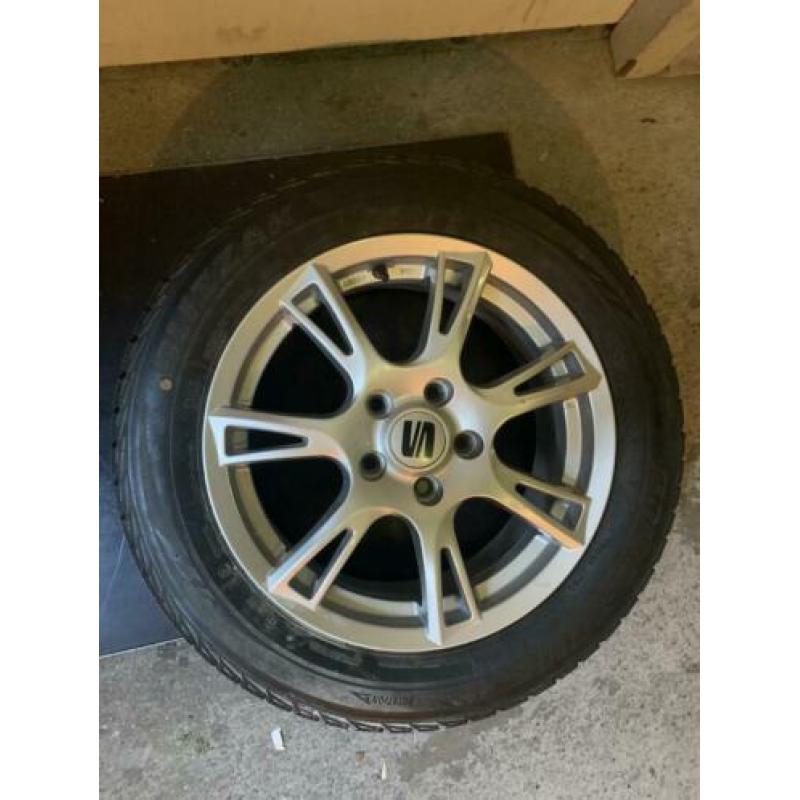 Seat leon bandenset inclusief velgen4stuks