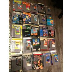 Nintendo nes collectie titels T - Z