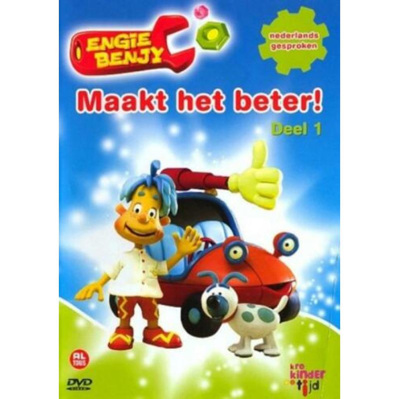 DVD's Engie Benjy - 5 stuks
