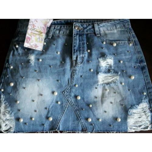 Rok Realty Fashion Jeans maat 40(NIEUW)