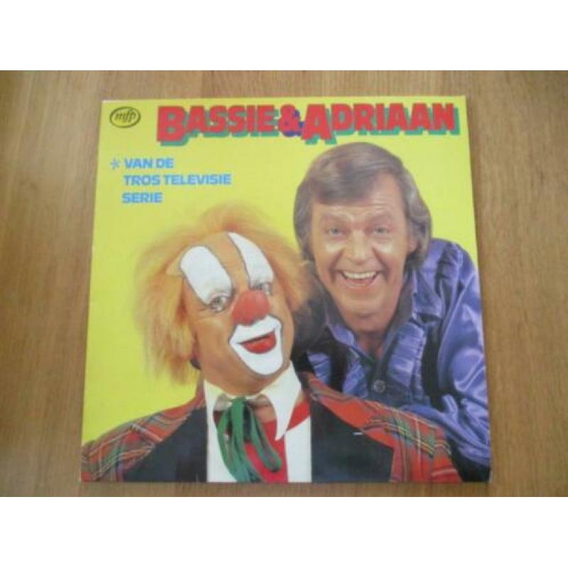 Bassie en Adriaan lp's 4 verschillende