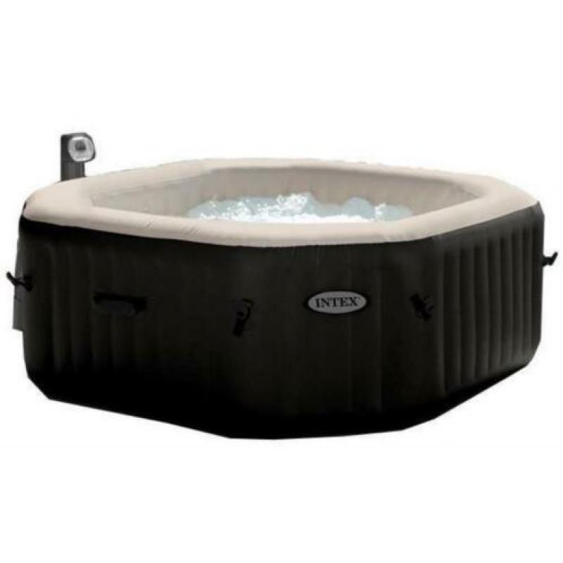 Opblaasbaar bubbelbad Intex Pure Spa Deluxe Octagon 435