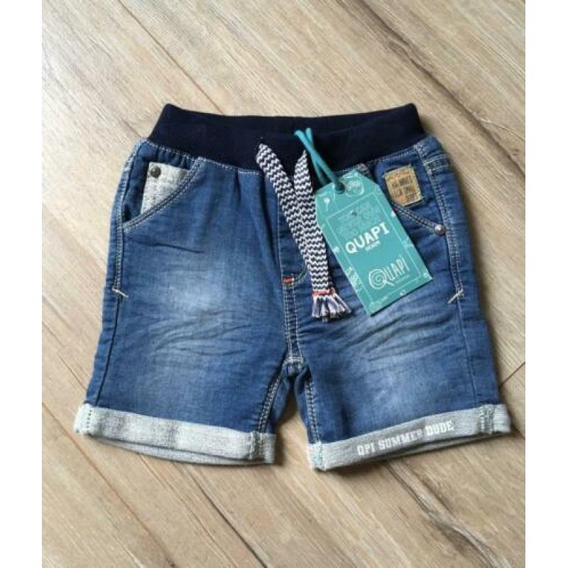 Quapi shorts denim maat 74 nieuw