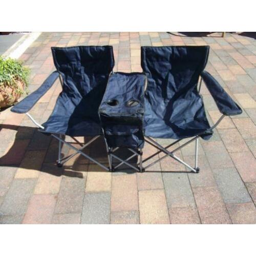 Duo stoel opklapbaar camping