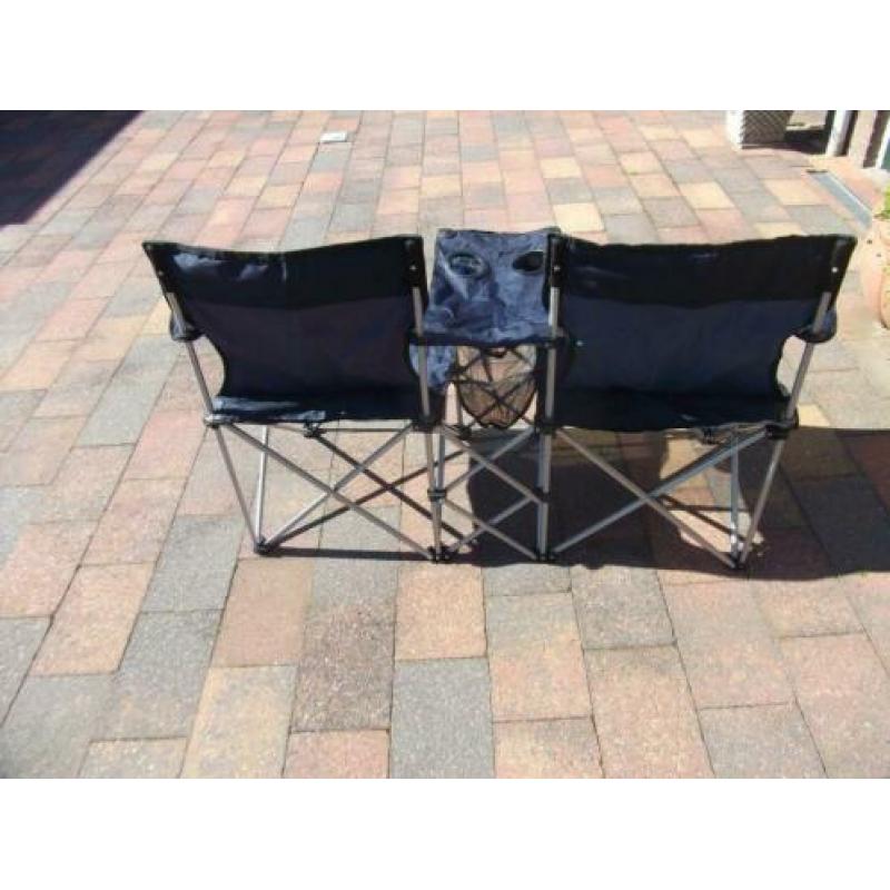 Duo stoel opklapbaar camping