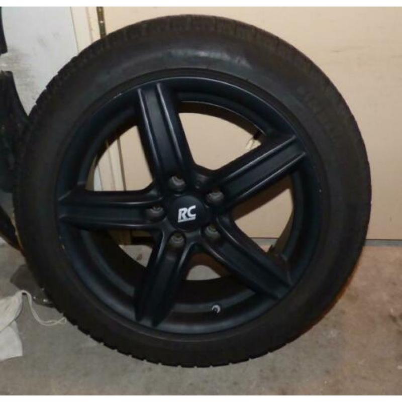 Mini alu 17" Countryman Paceman velgen inc 4 seizoens banden