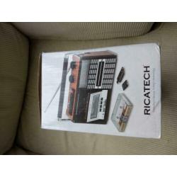 Radio Cassette-recorder NIEUW! Ricatech PR-85