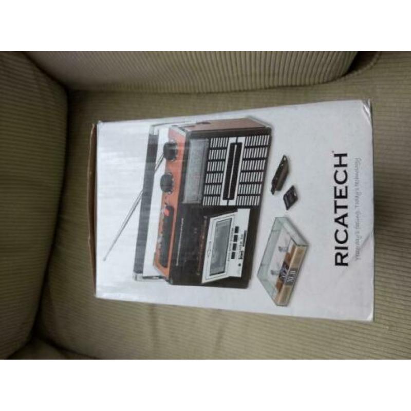 Radio Cassette-recorder NIEUW! Ricatech PR-85