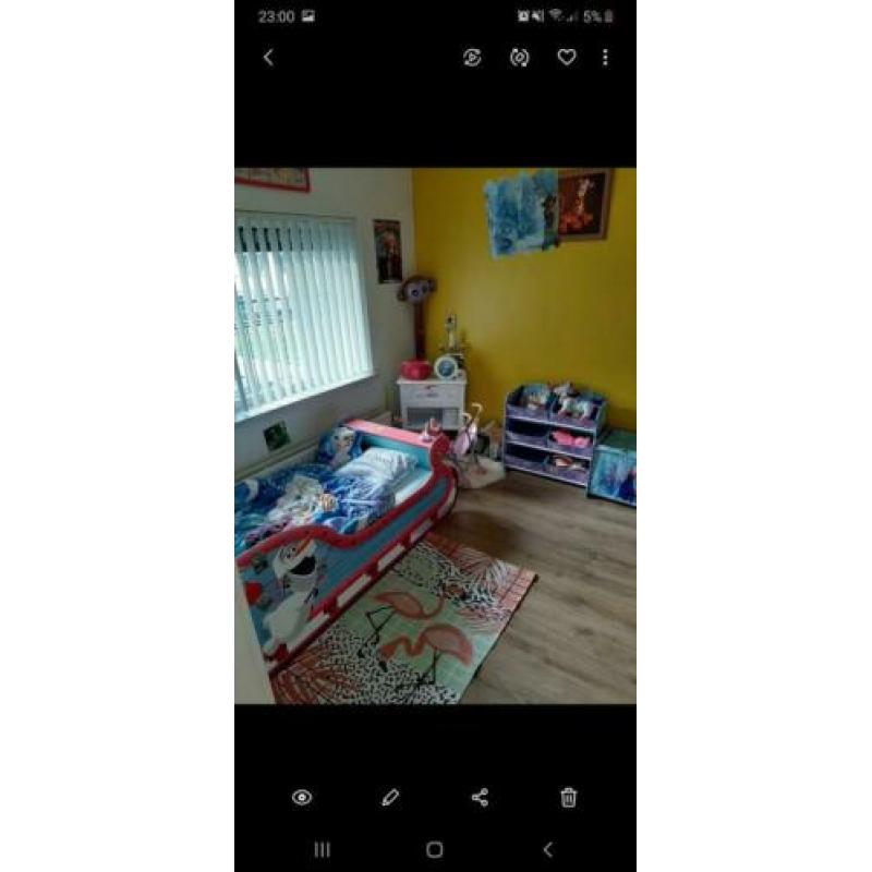 Peuterbed Frozen slee