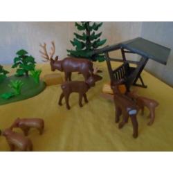 playmobil 4208 dieren uitkijkpost