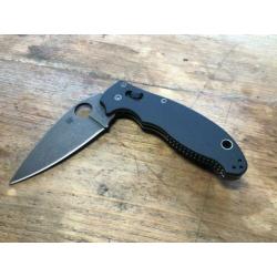 Spyderco manix2 acid+stone wash & colour tempered