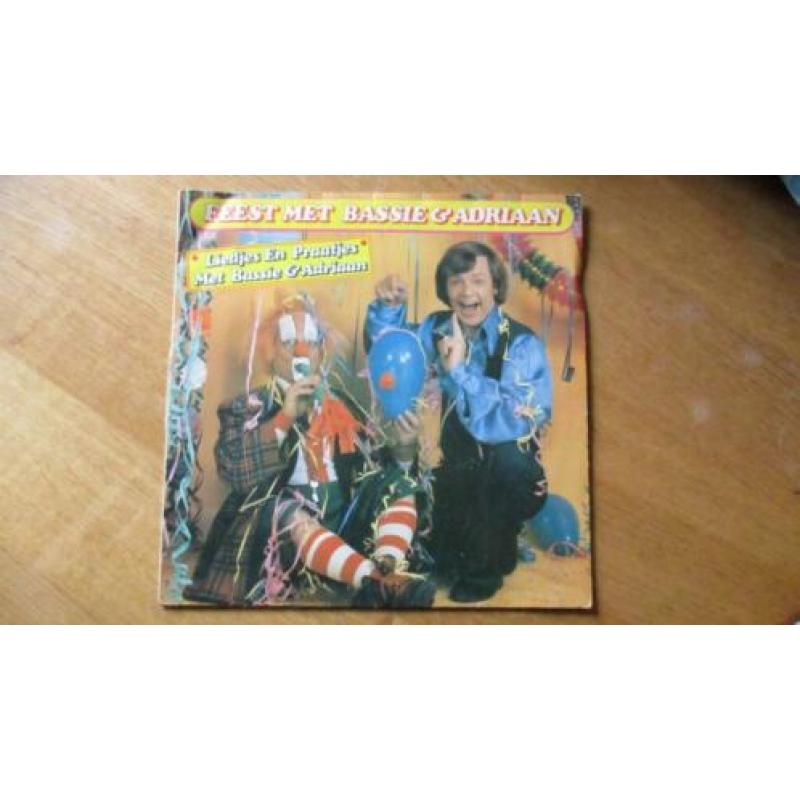 Bassie en Adriaan lp's 4 verschillende