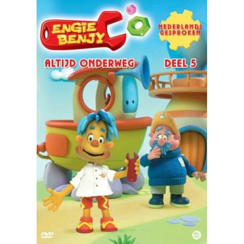 DVD's Engie Benjy - 5 stuks