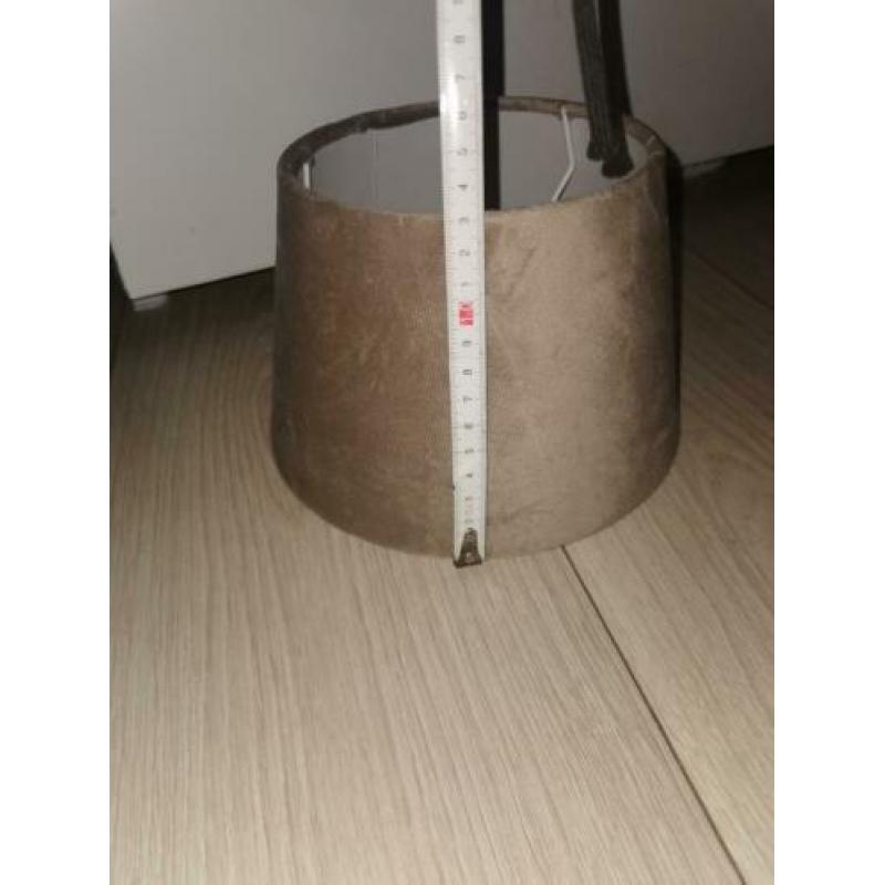Unieke suède lampen kap te koop