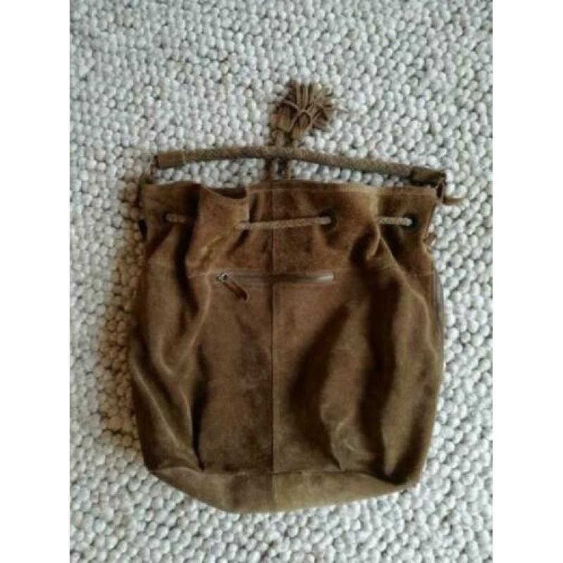 Cowboys bag schoudertas (groen leer)