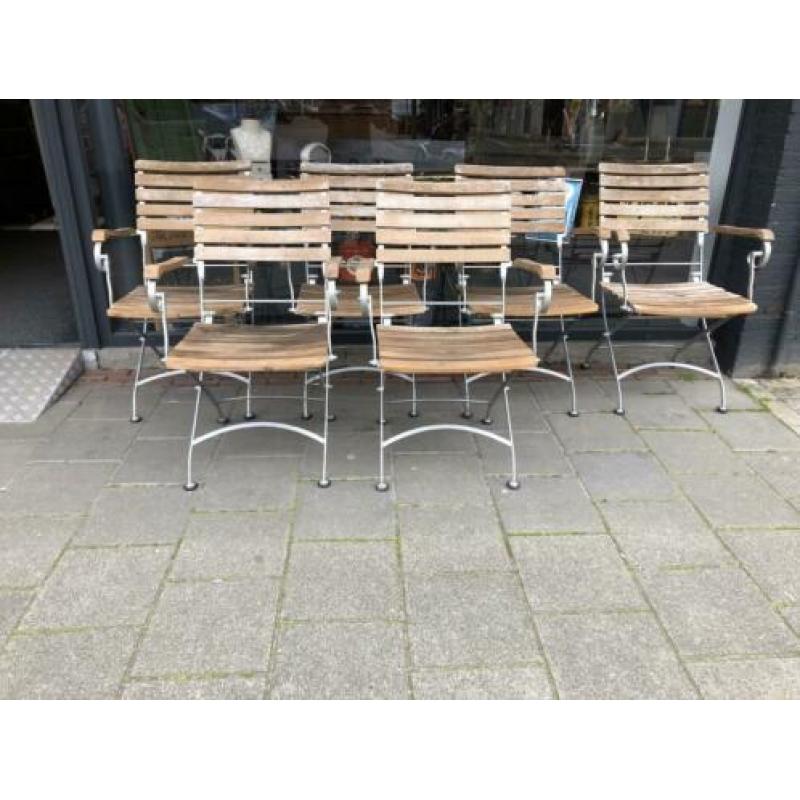 Tuinstoelen 6 stuks