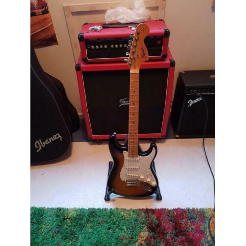 Squier stratocasters
